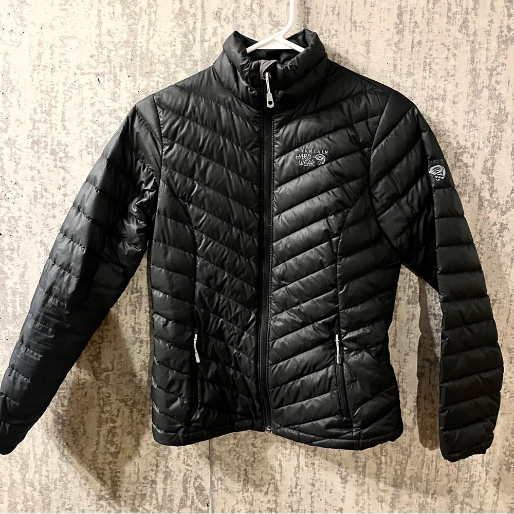 Mountain Hardwear Puffer Black Down Jacket XS